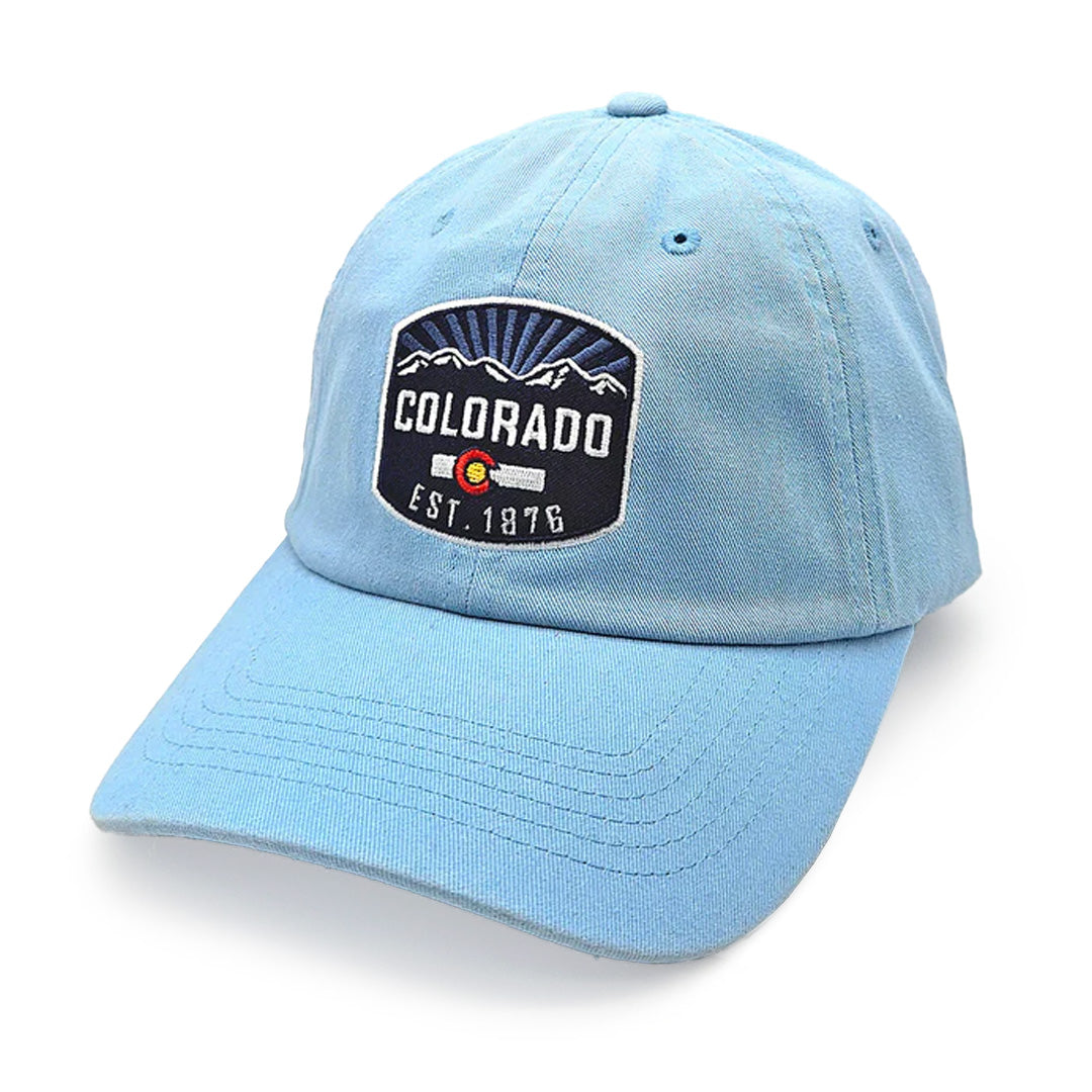 1876 Washed Hat - Light Indigo