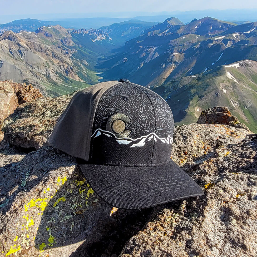 Range Topo Hat - Olive/Black