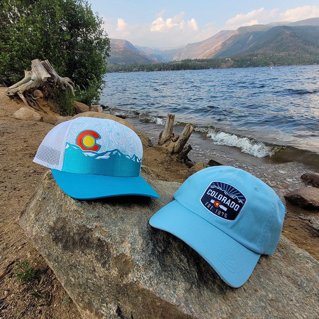 1876 Washed Hat - Light Indigo