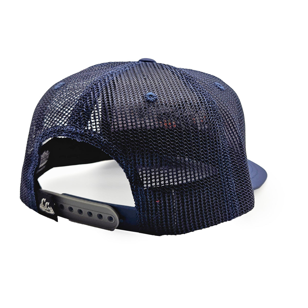 Mountain Cast Flatbill Trucker Hat - Gray/Navy