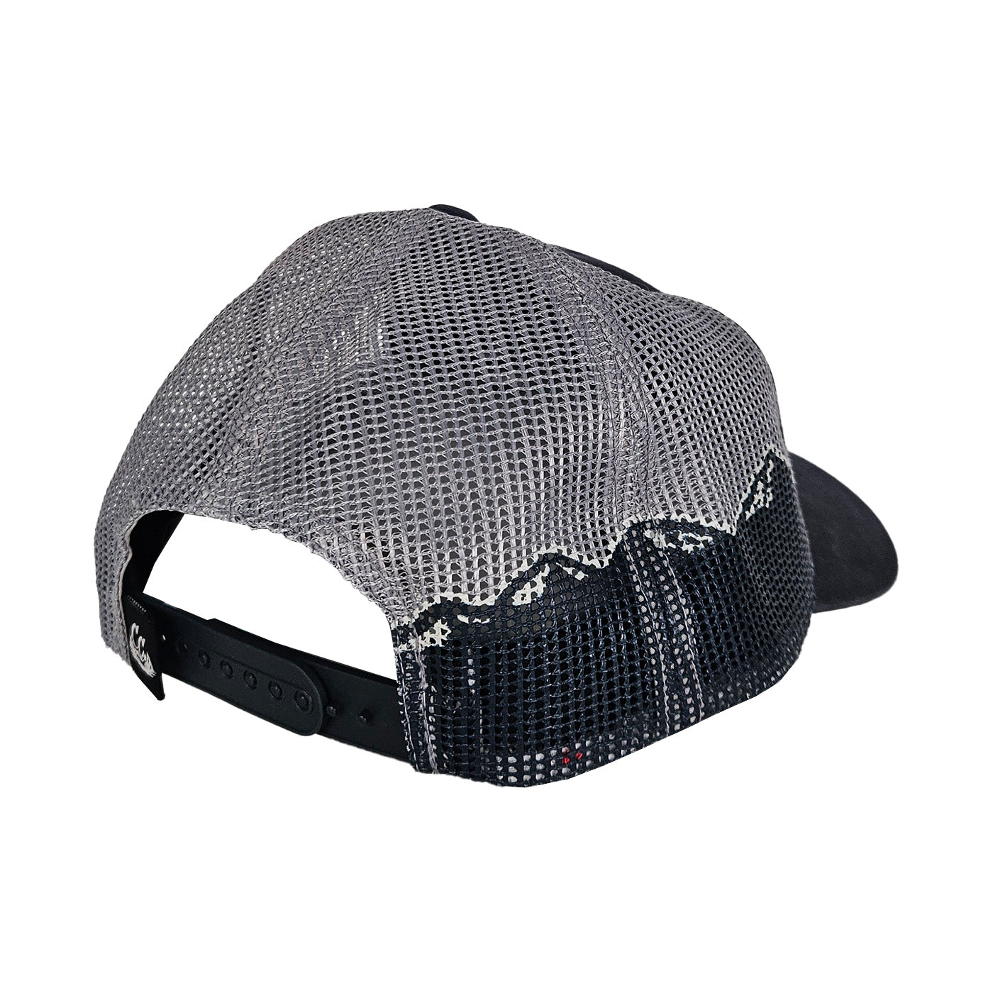 Range Unstructured Trucker - Navy/Gray - CO Navy Badge