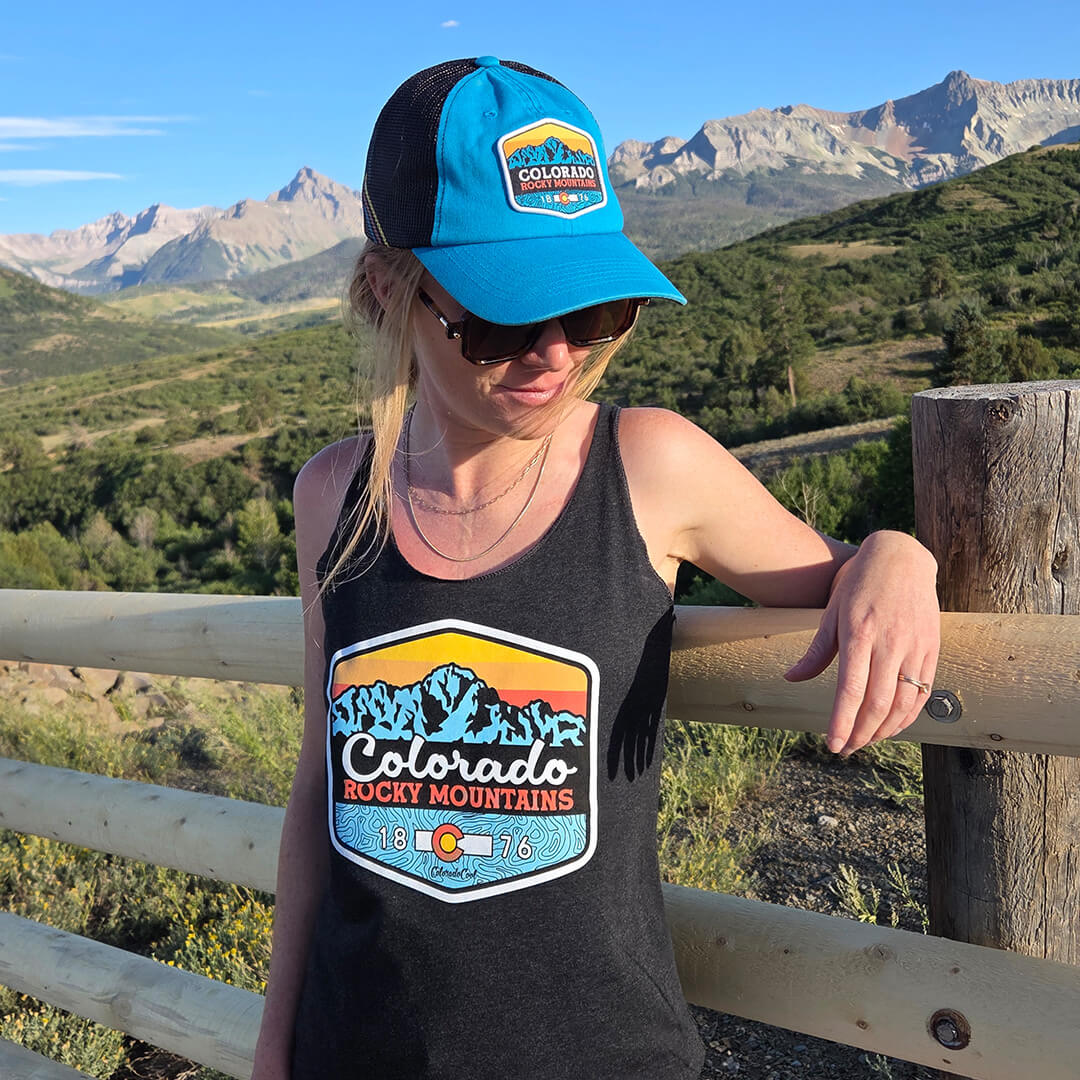 San Juan Sunrise Tank Top - Women's - Black