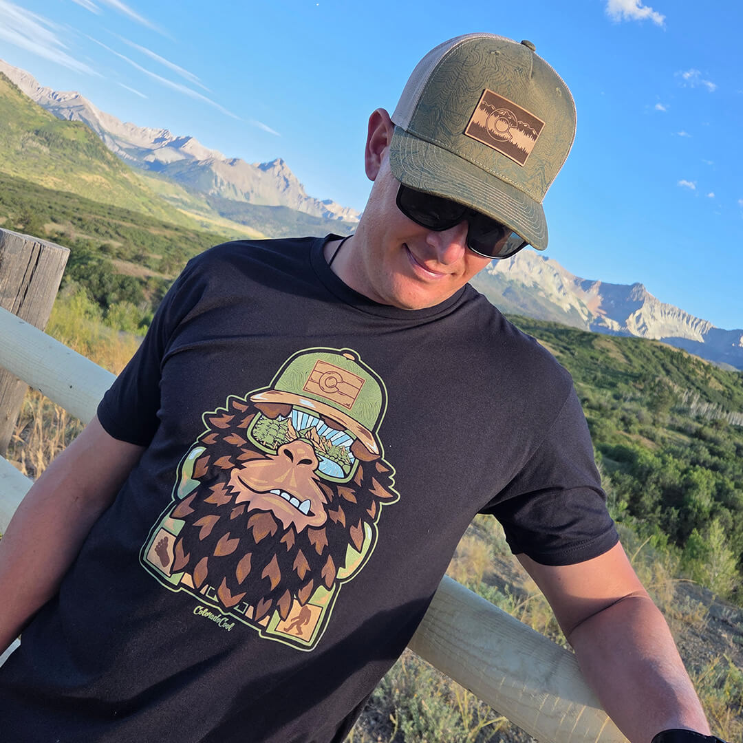 CO Bigfoot T-Shirt - Black