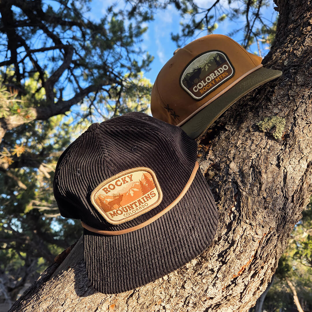 Rocky Mtns. Corduroy - Flat - Black
