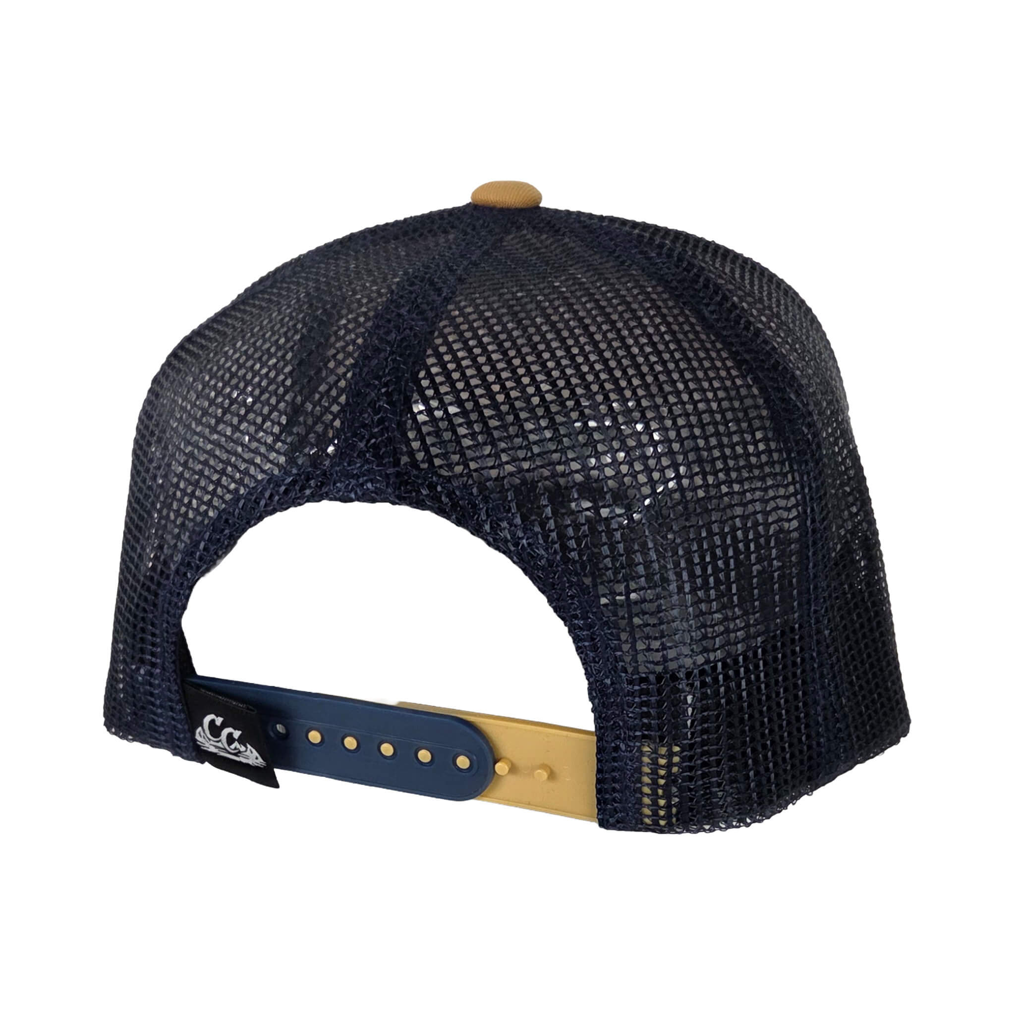 Colorado Draft Sketched Landscape Hat - Curved - Beige/Amber/Yellow