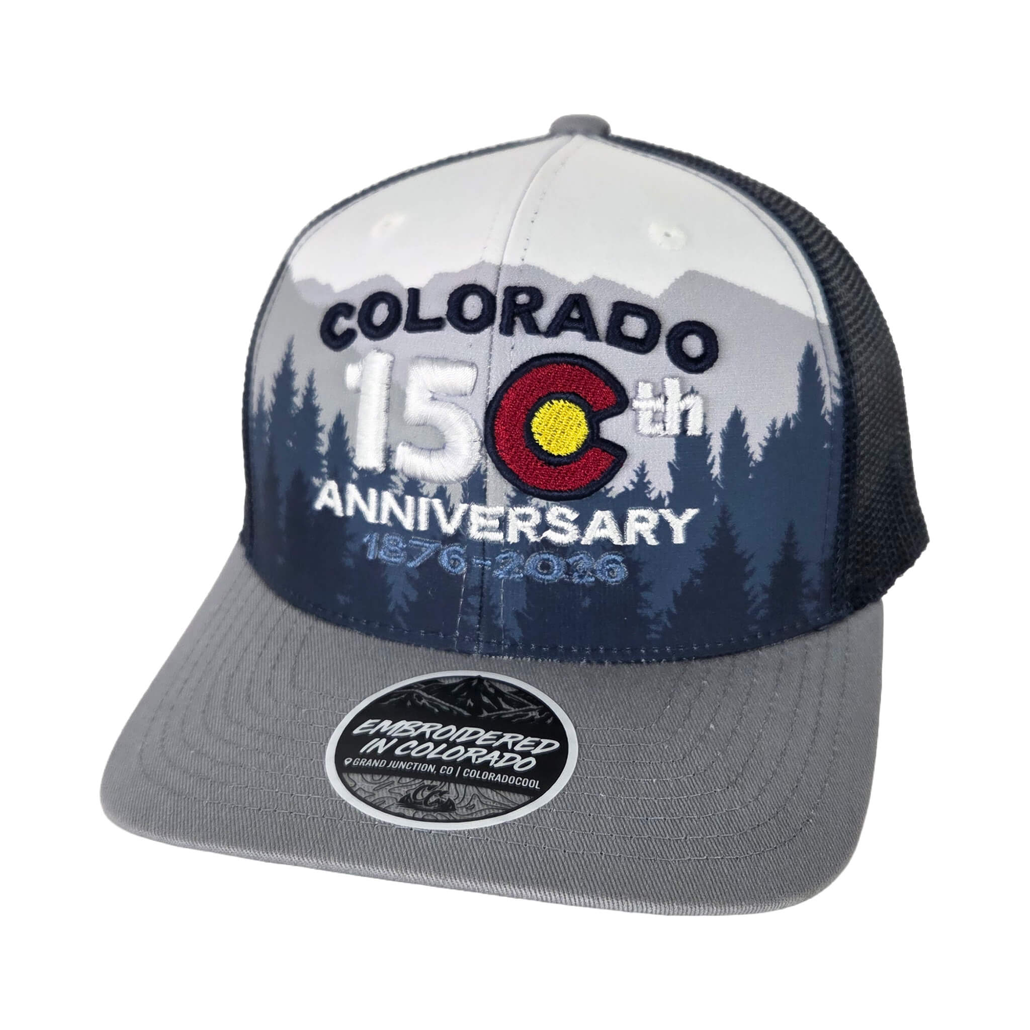 Colorado 150th Arched - Timberline Trucker Hat