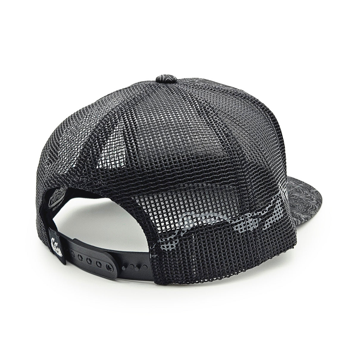 Black Topo Range Hat - Black/Charcoal