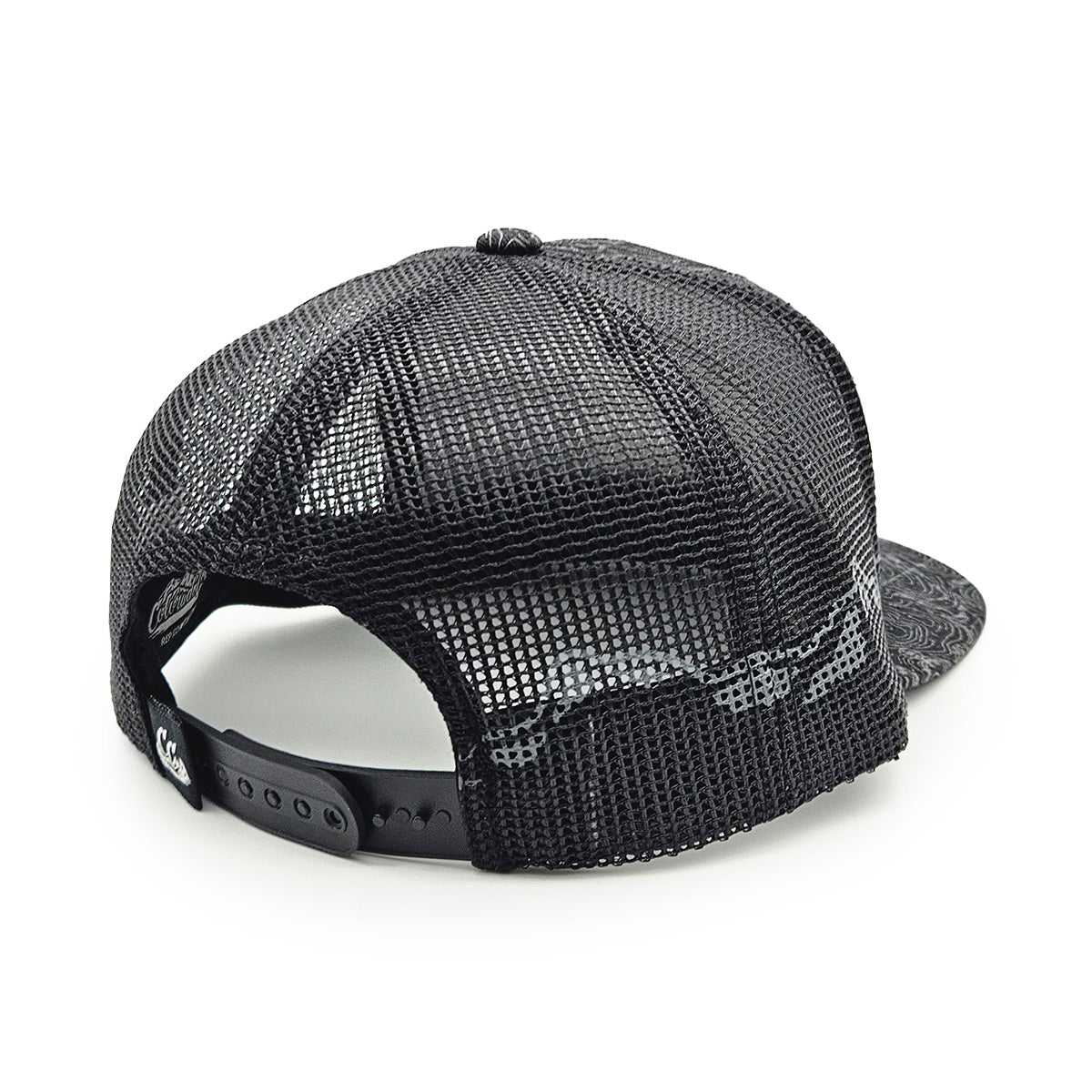 Black Topo Range Hat - Flat - Black/Charcoal
