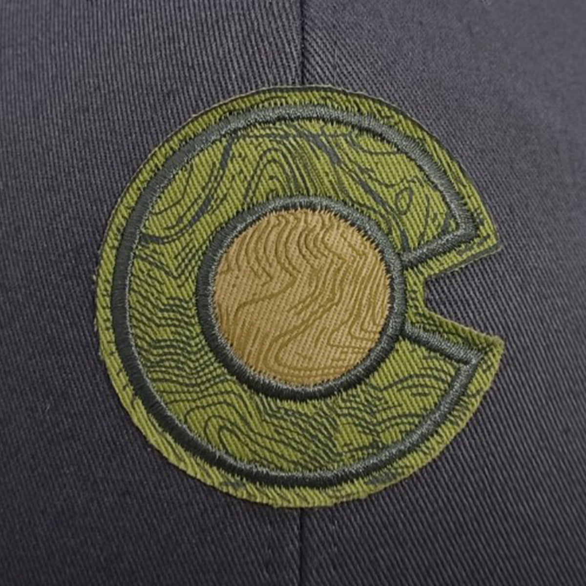 Topo C Hat - Charcoal/Olive