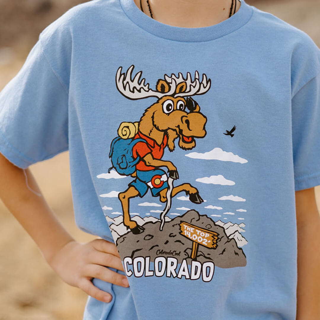 Hikin' Moose - Youth - Blue