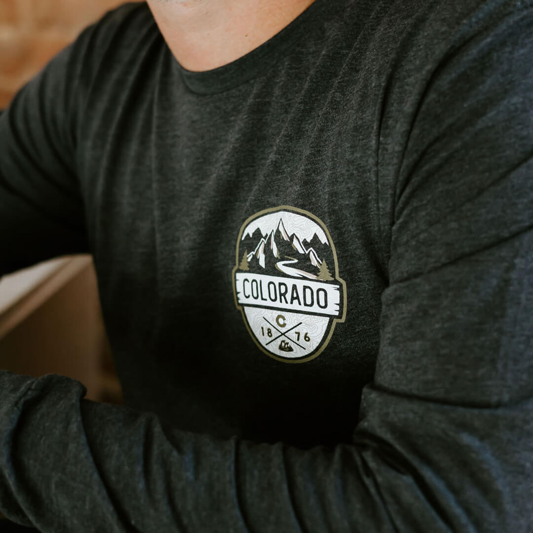 Trailhead - Long Sleeve T-Shirt - Charcoal