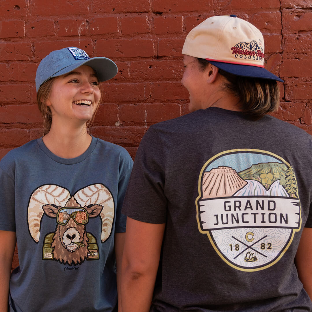 Grand Junction Trailhead T-Shirt - Charcoal Gray