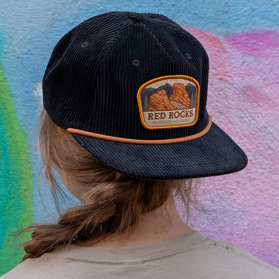 Red Rocks Vibes - Black - Corduroy
