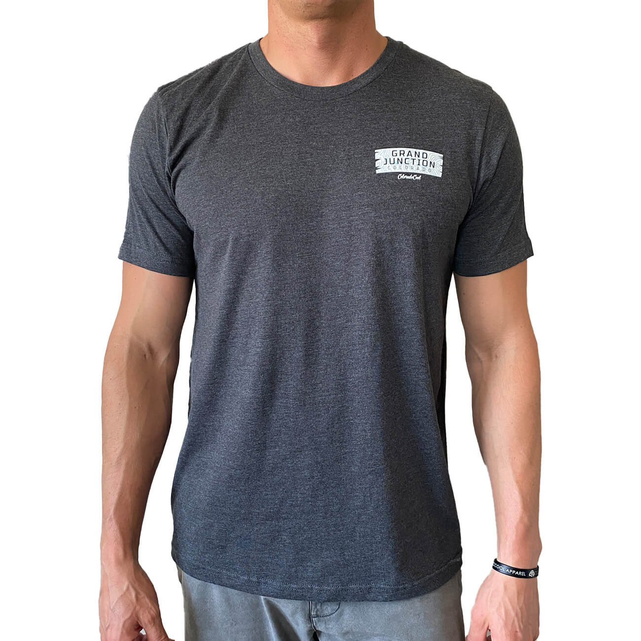 Grand Junction Trailhead T-Shirt - Charcoal Gray