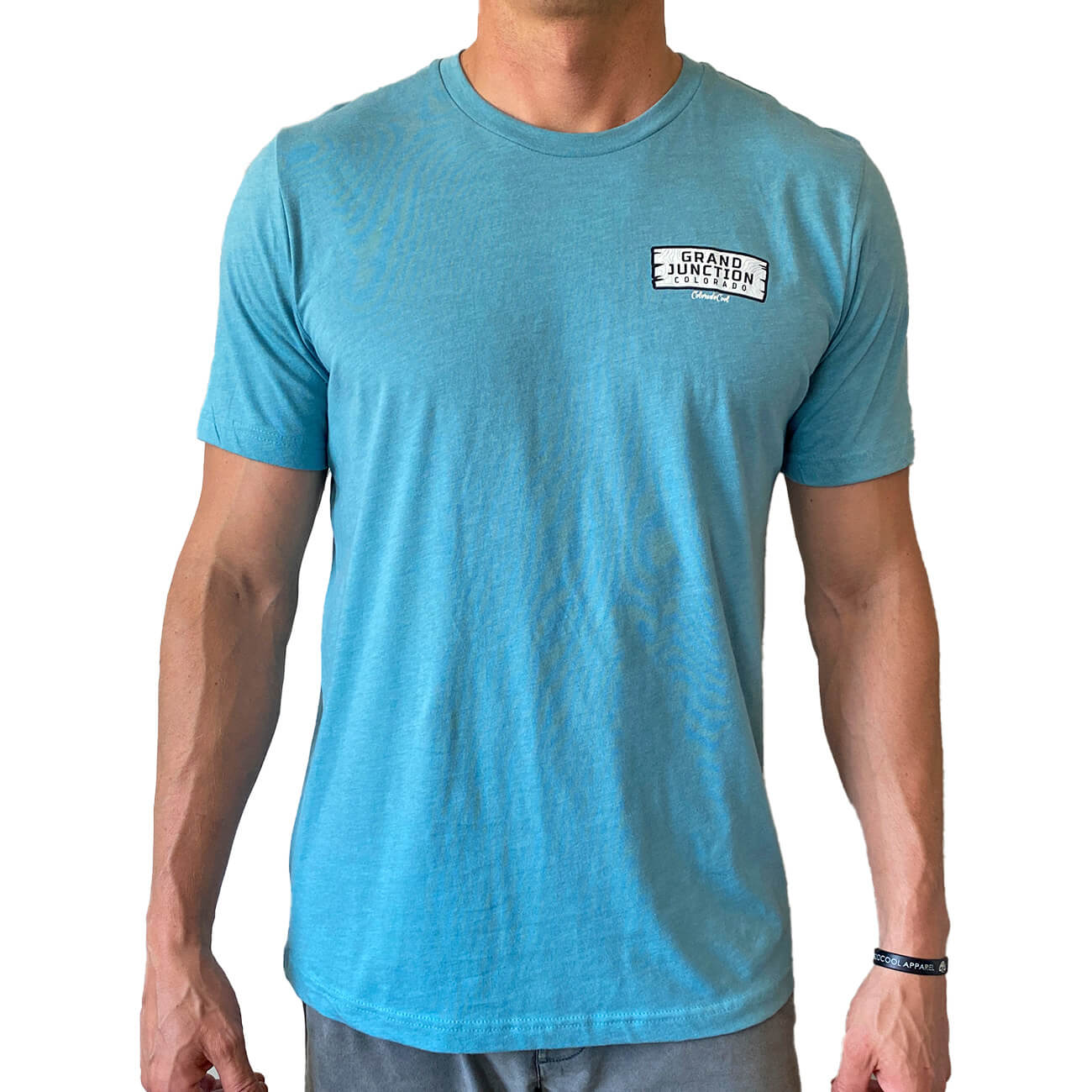 Grand Junction Trailhead T-Shirt - Blue Lagoon