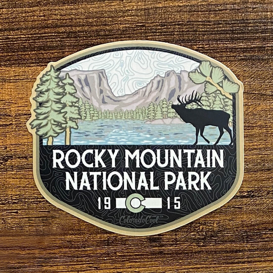 Rocky Mountain National Park Sticker