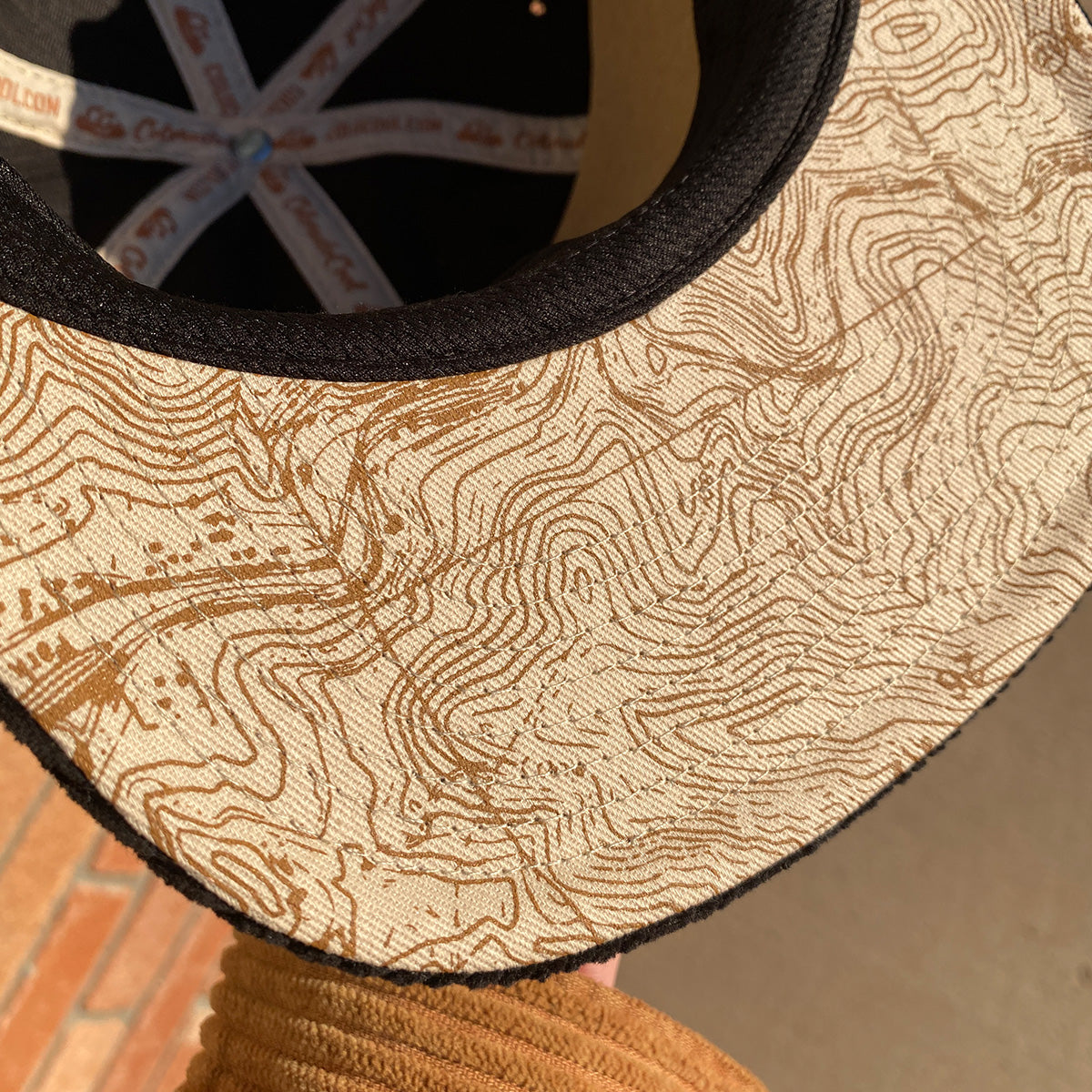 Rocky Mtns. Corduroy - Flat - Black