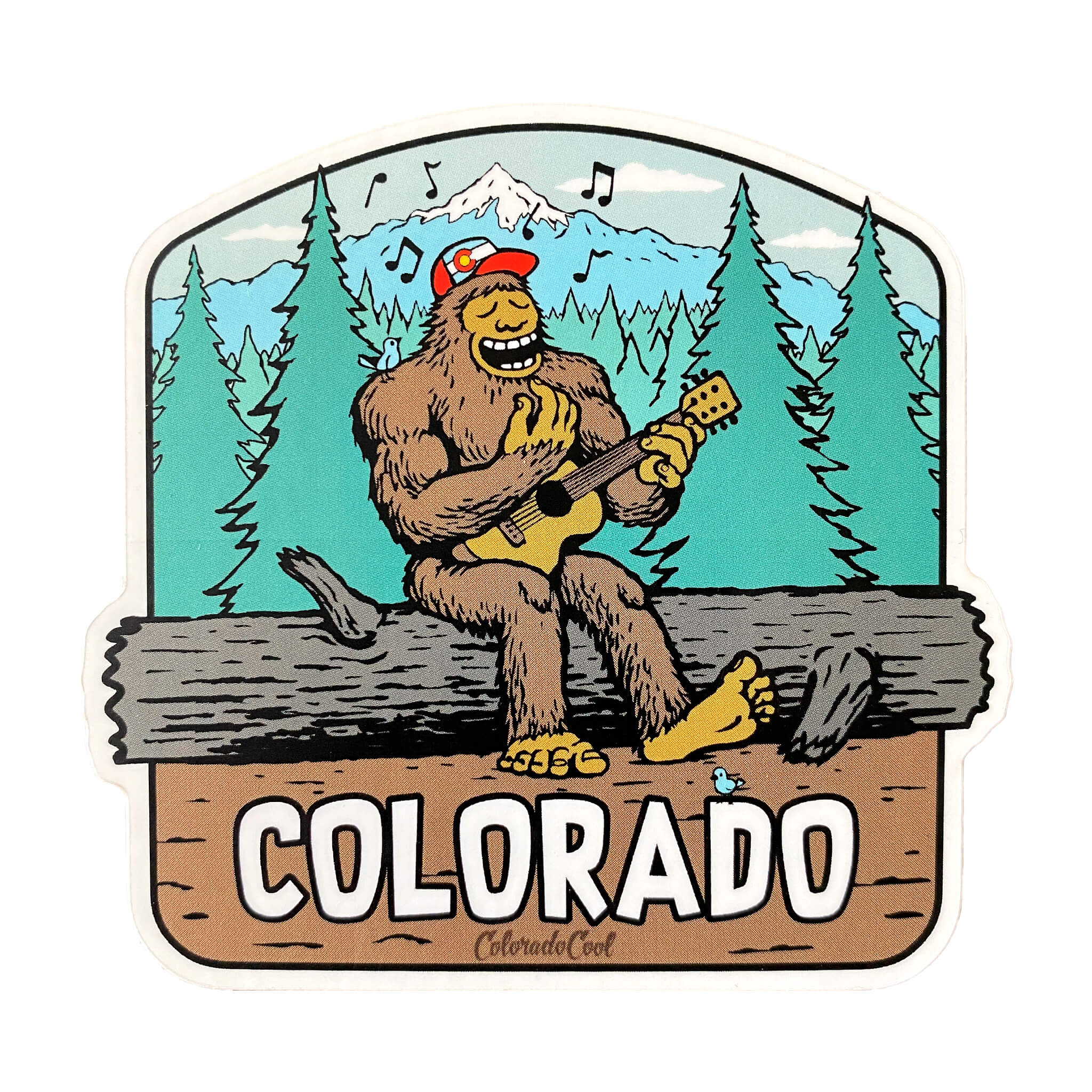 Jammin' Bigfoot Kids Magnet