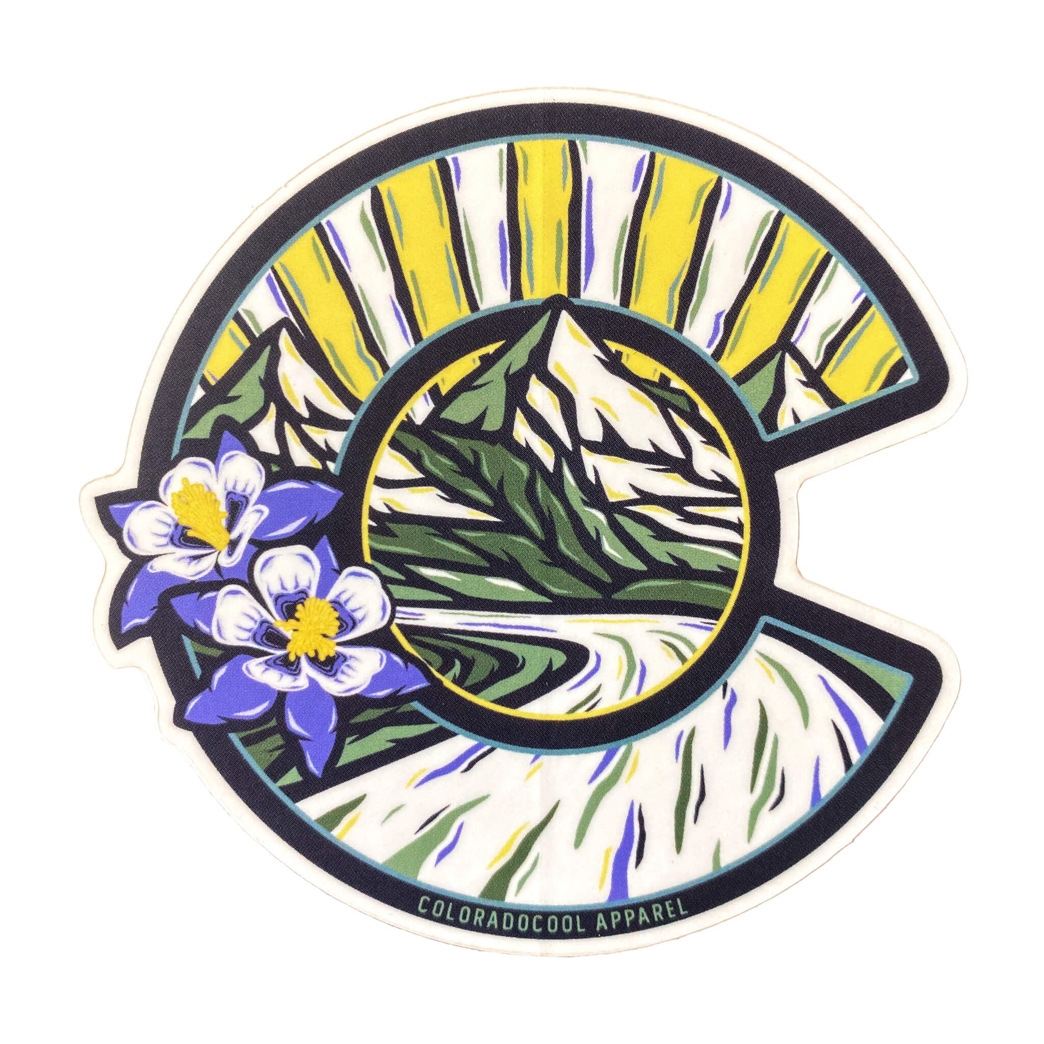 Sunkissed Sticker - Green