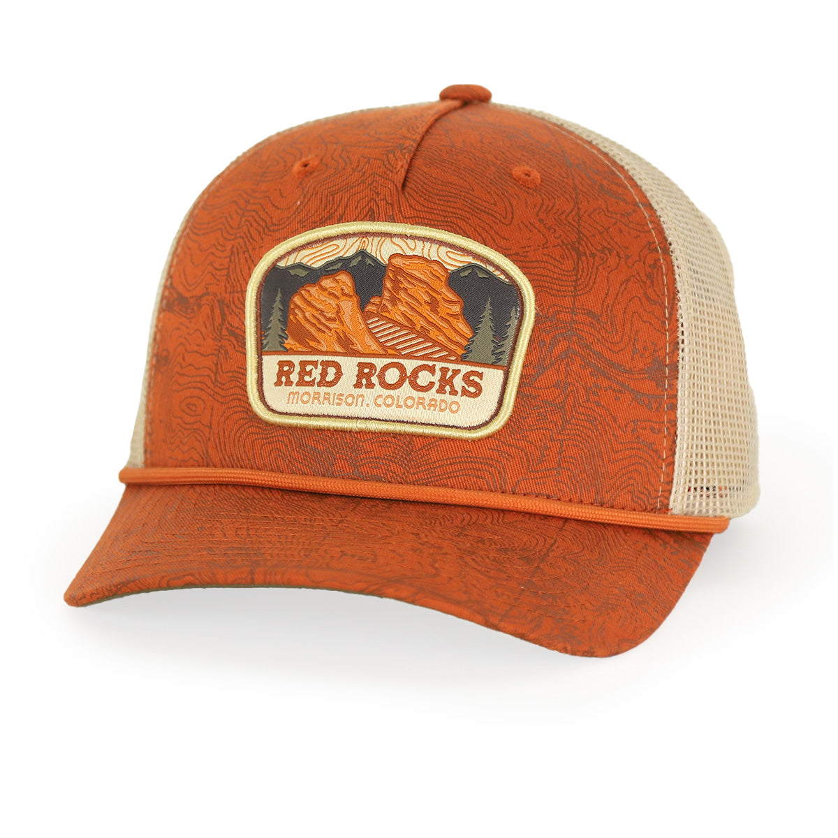 Red Rocks Vibes - Autumn/Khaki - Trucker