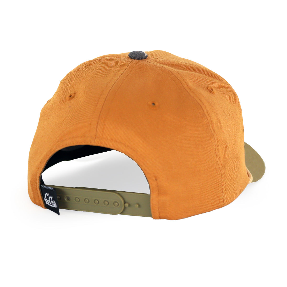 Rocky Mtns Hat - Tan/Olive - Slight Curve