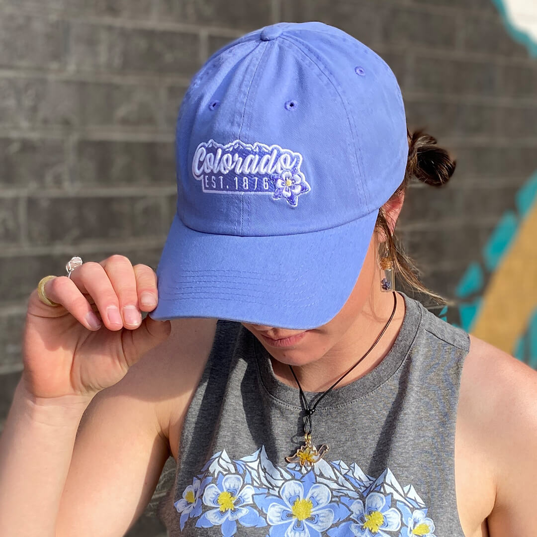 Mountain Bloom Hat - Unstructured - Iris