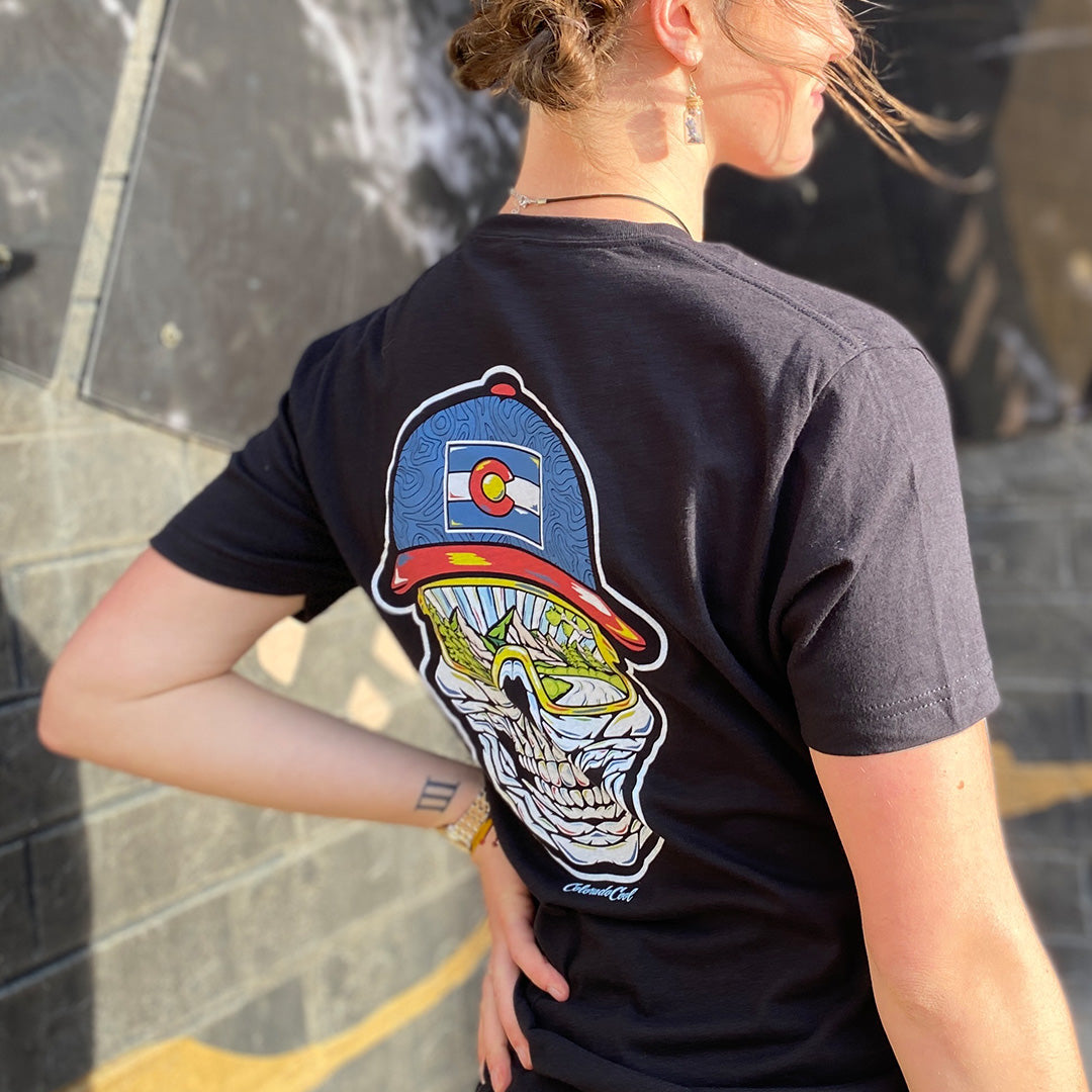 Skull T-Shirt - Summer - Black