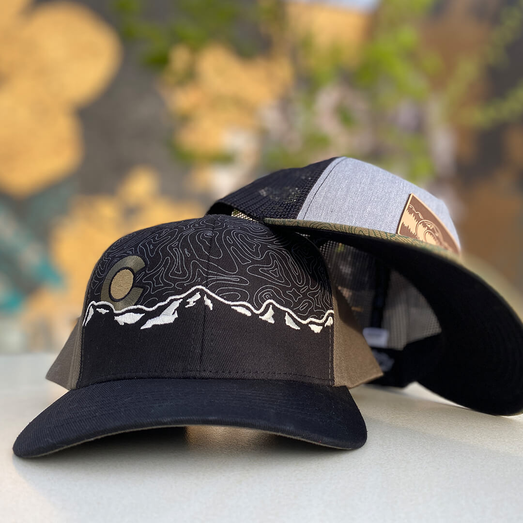 Range Topo Hat - Olive/Black