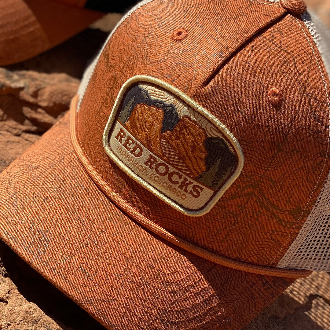 Red Rocks Vibes - Autumn/Khaki - Trucker
