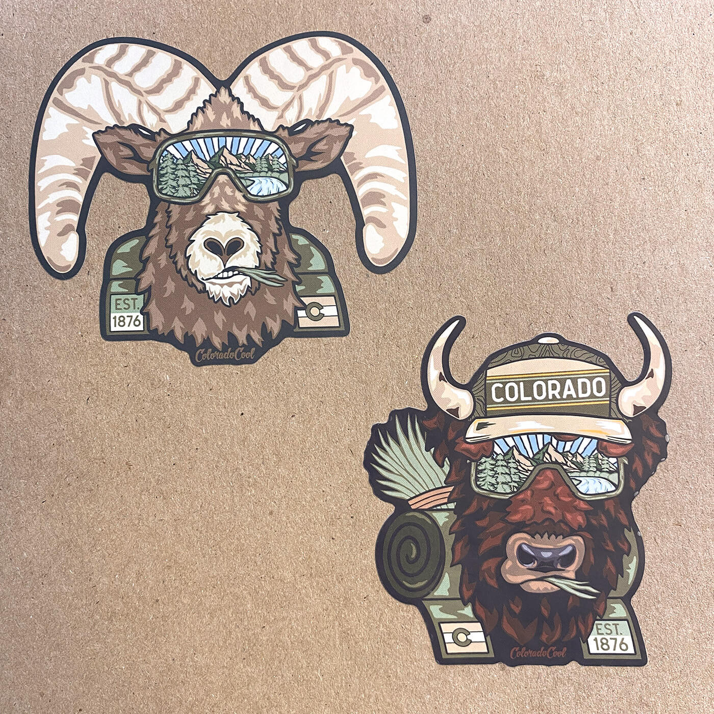 Ram Colorado Sticker