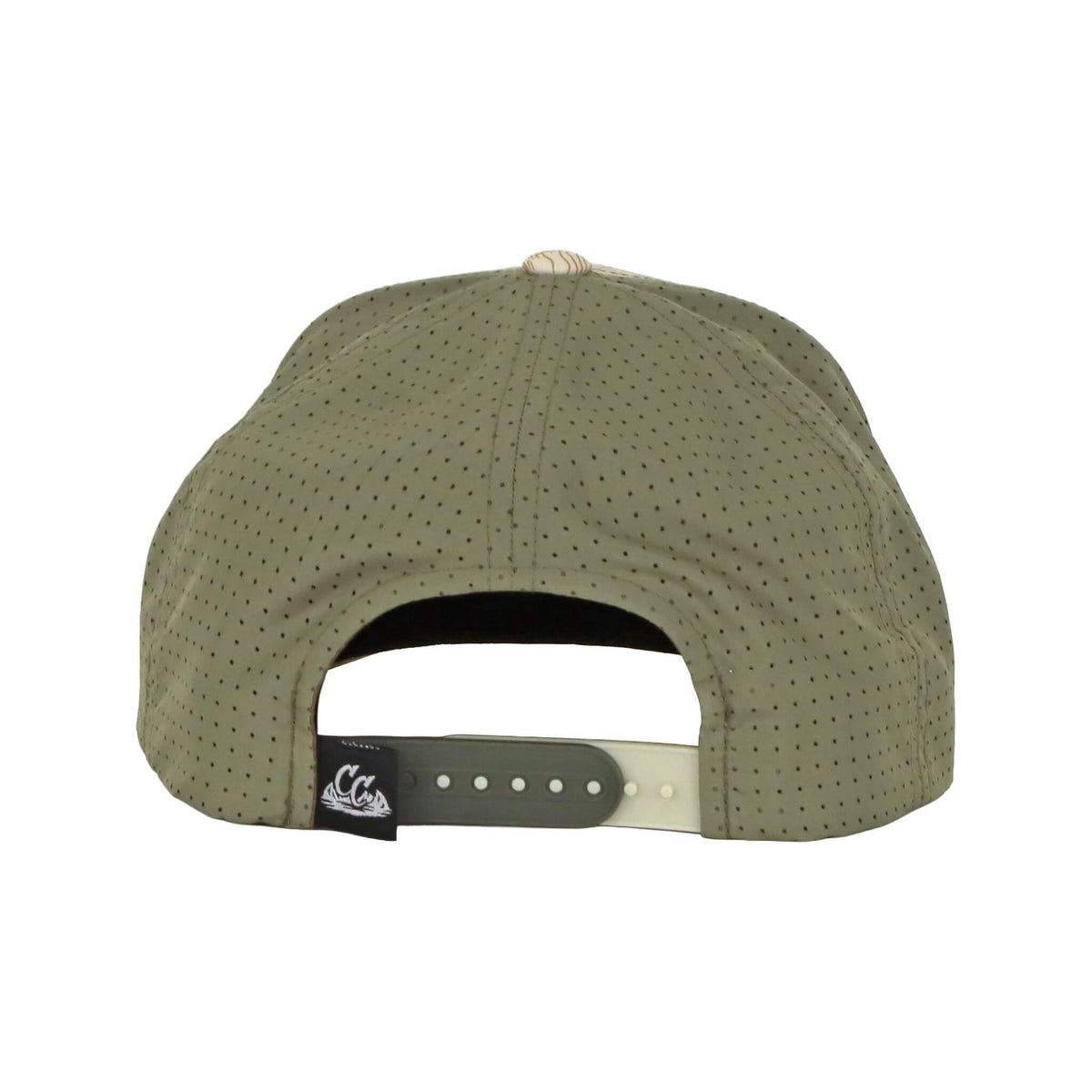 Roaming Elk - Beige/Olive Perf Hat