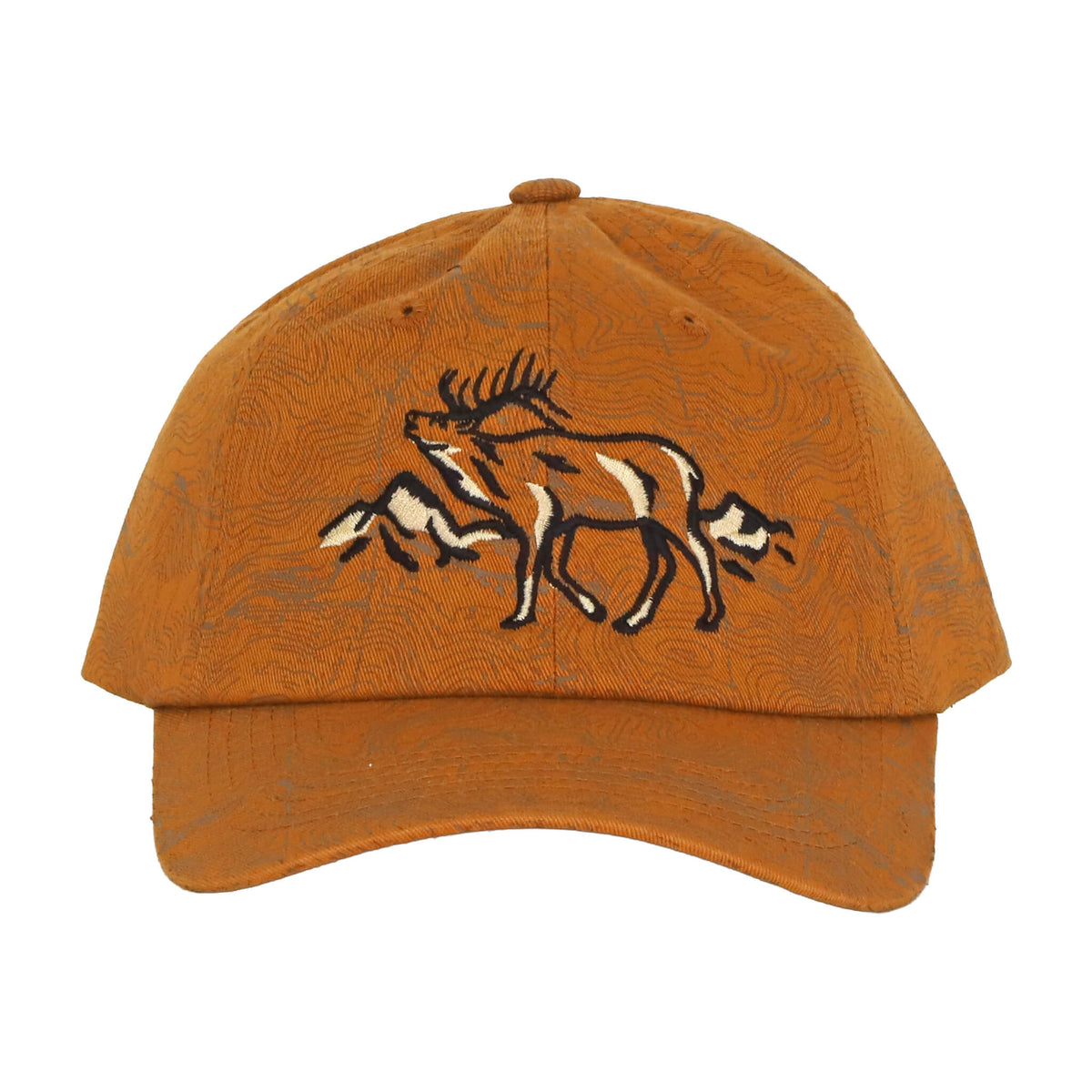 Roaming Elk - Topo Canvas Uns Hat