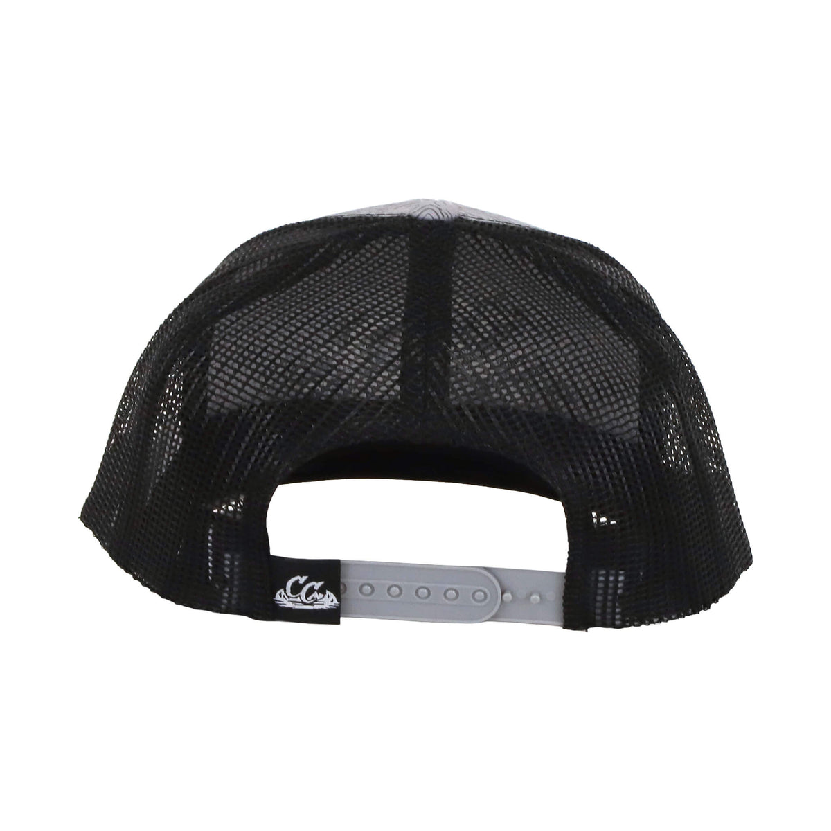 Roaming Elk - Grey/Black Topo Trucker Hat