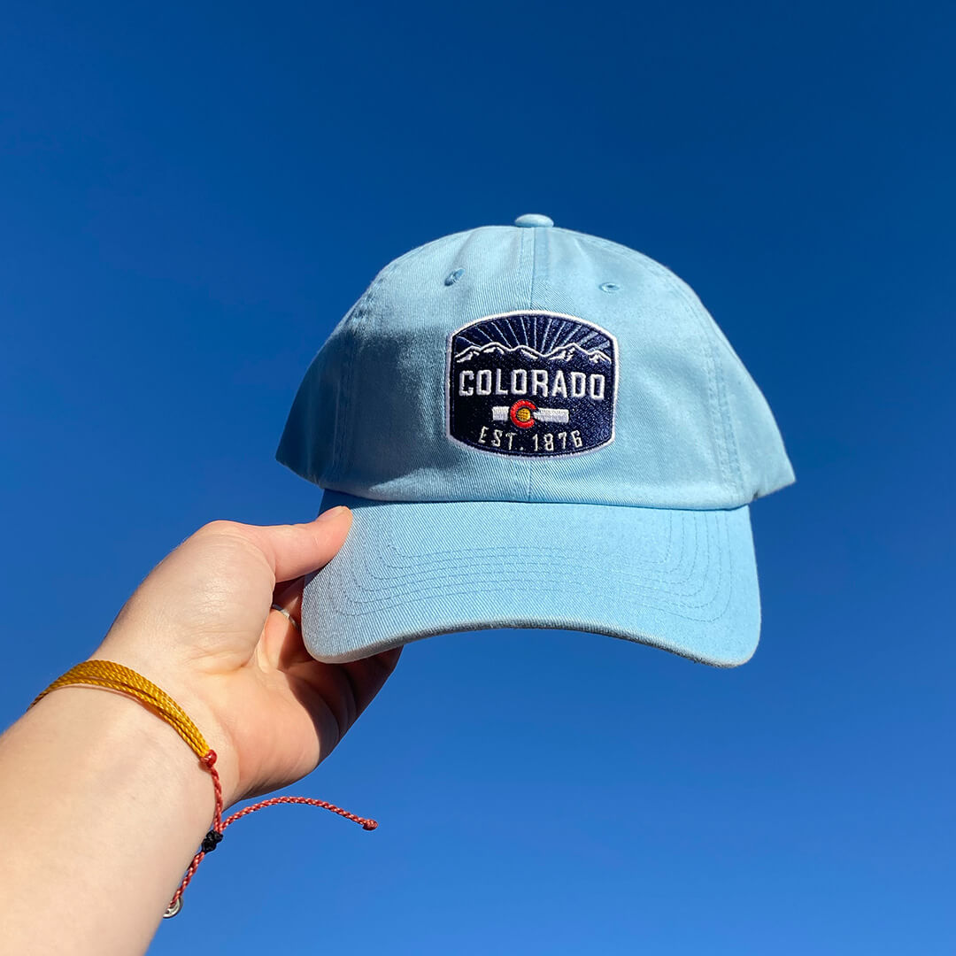 1876 Washed Hat - Light Indigo