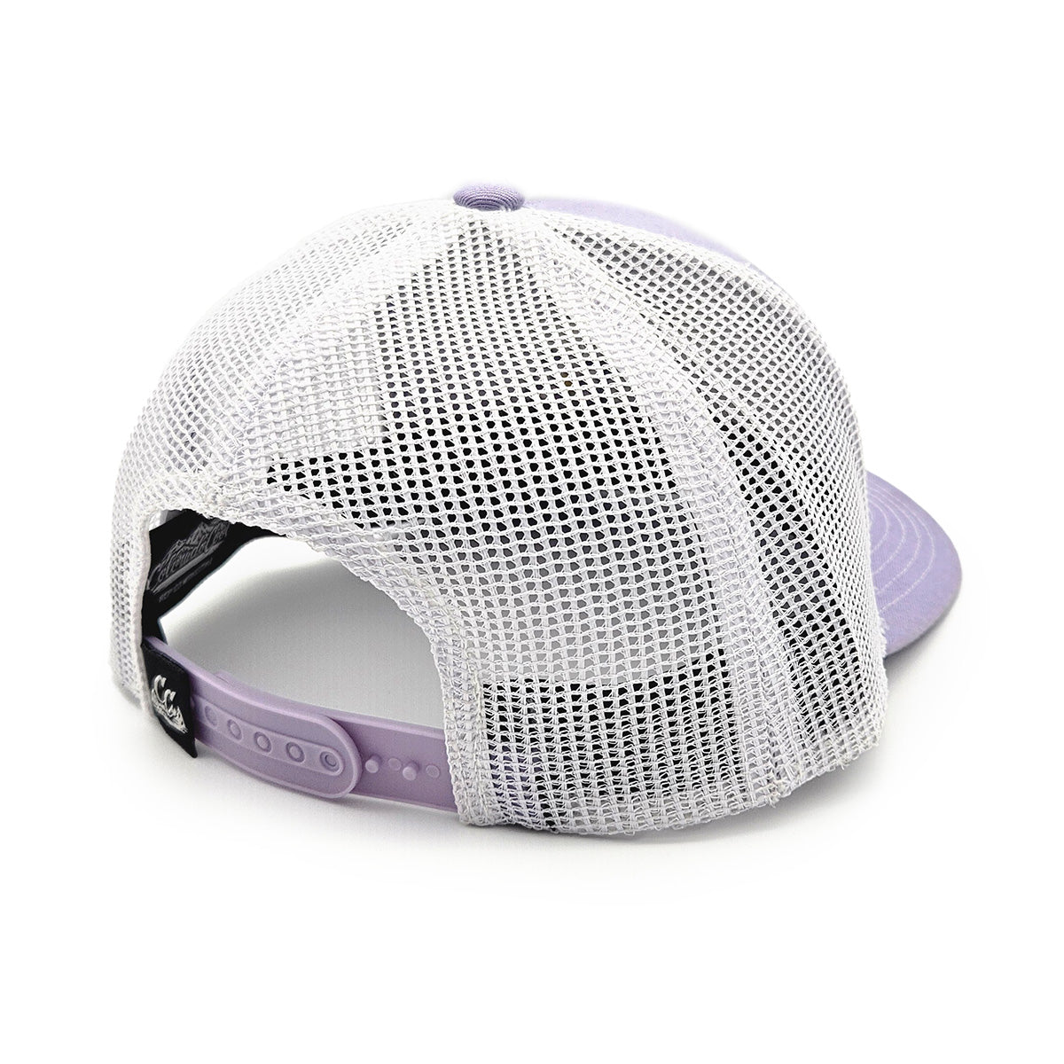 Mountain Bloom Trucker Hat - Purple/White
