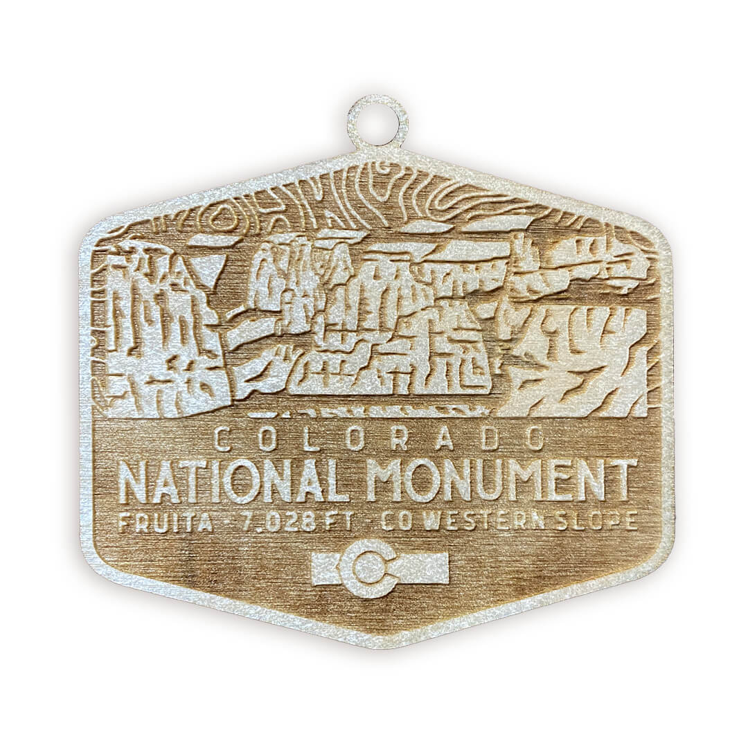 Colorado National Monument Wooden Ornament