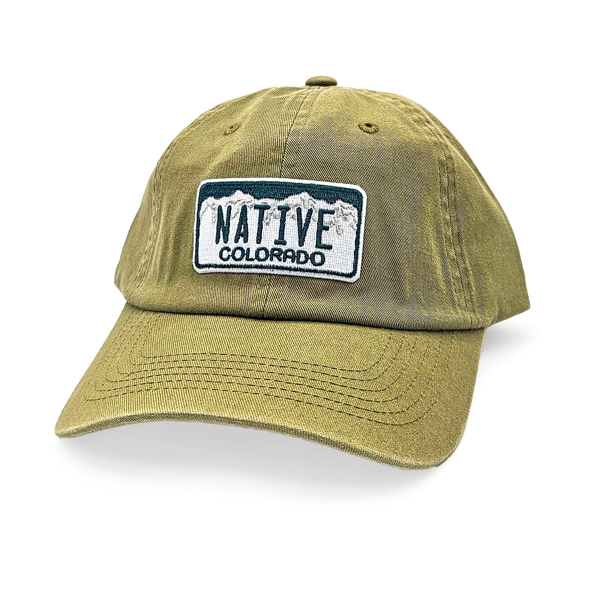 Native Plate - Unstructured - Olive - Curved