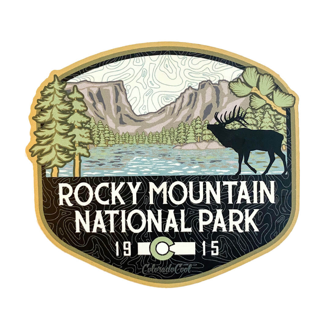 Rocky Mountain National Park Sticker