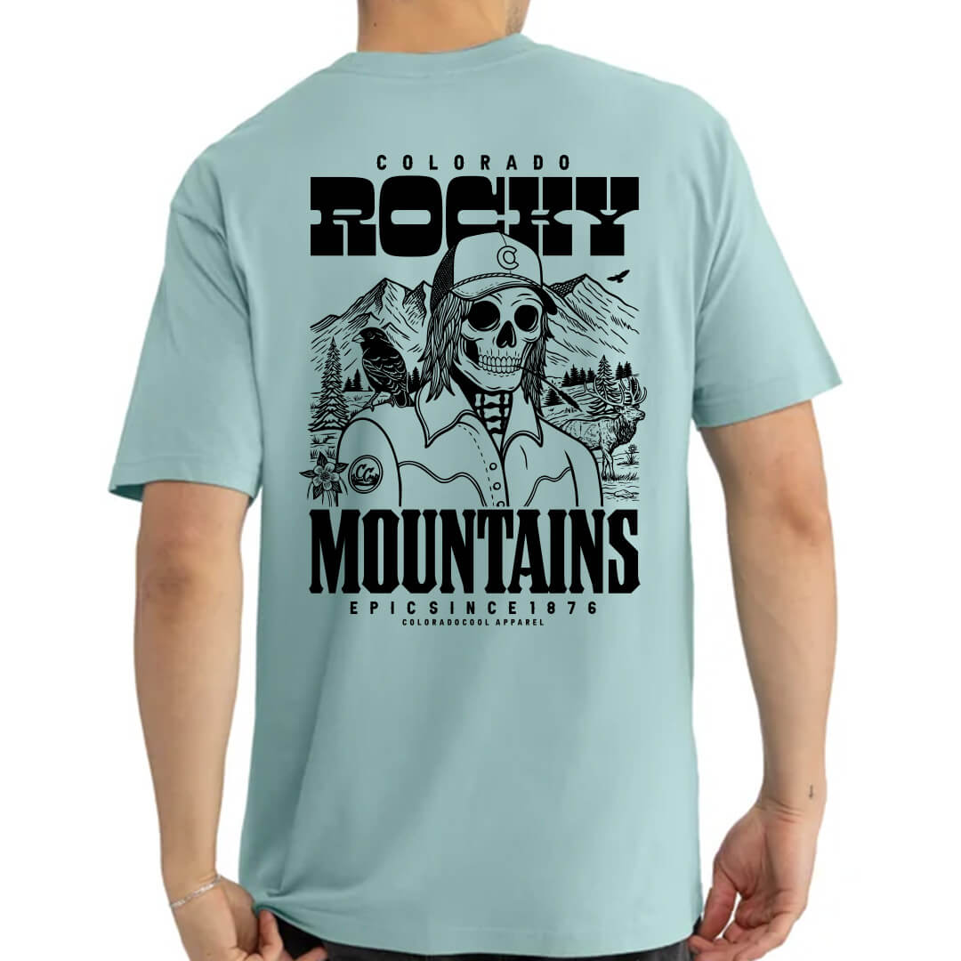 Rocky Mountain Skeleton T-Shirt