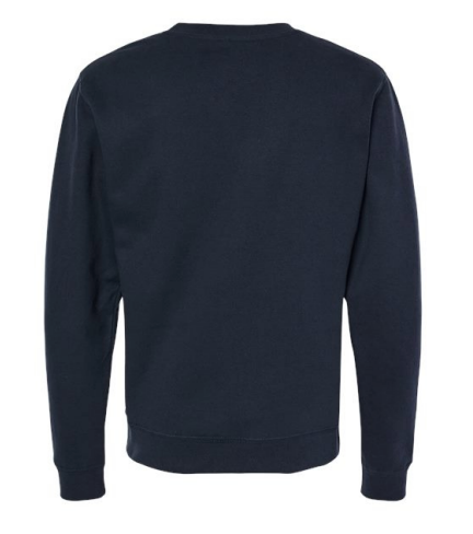 Aura Fleece Crewneck Sweatshirt - Navy