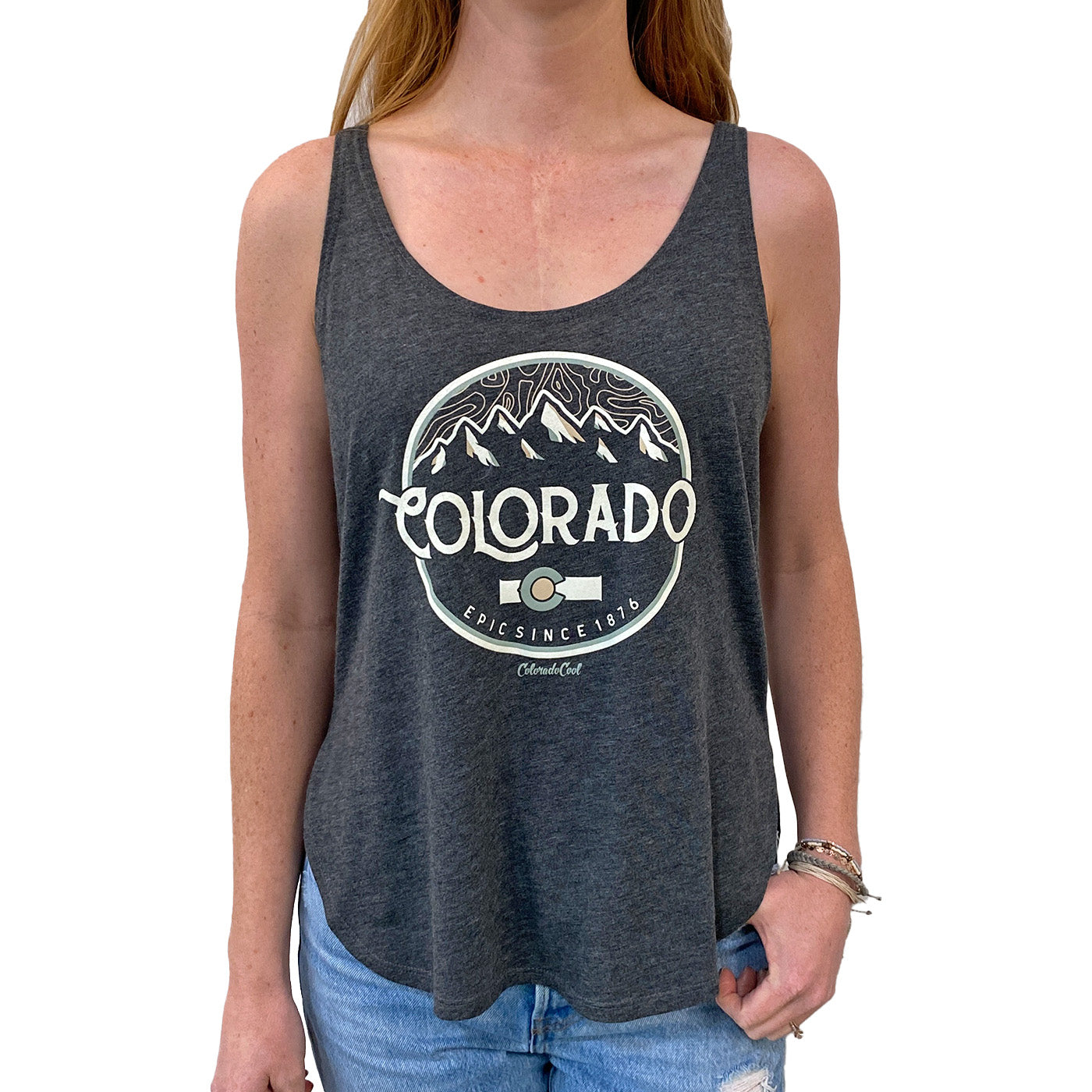 Terrain Tank Top - Women's - Charcoal Gray