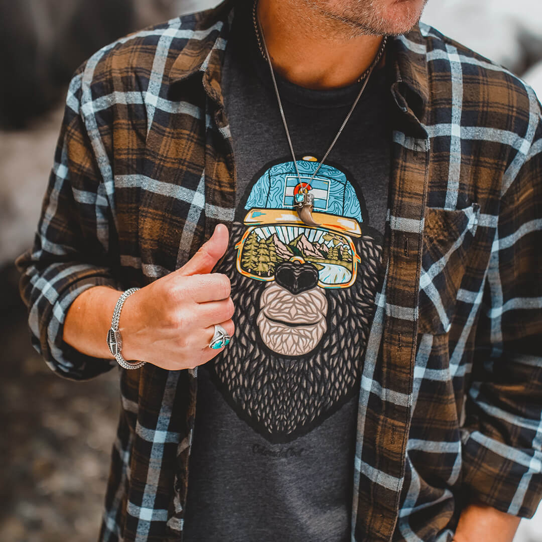 Bear Necessities T-Shirt - Charcoal