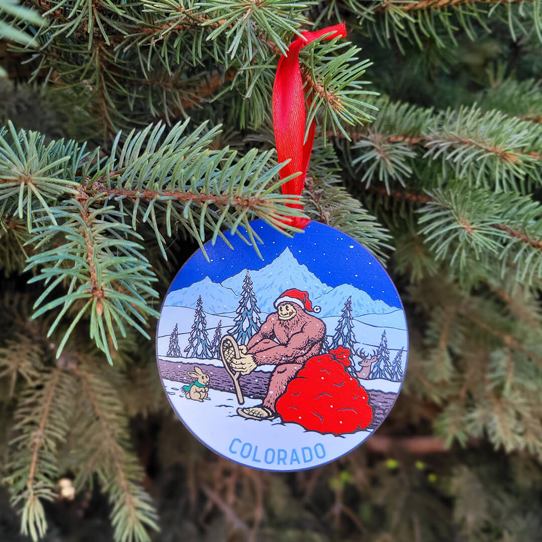 Bigfoot Ornament