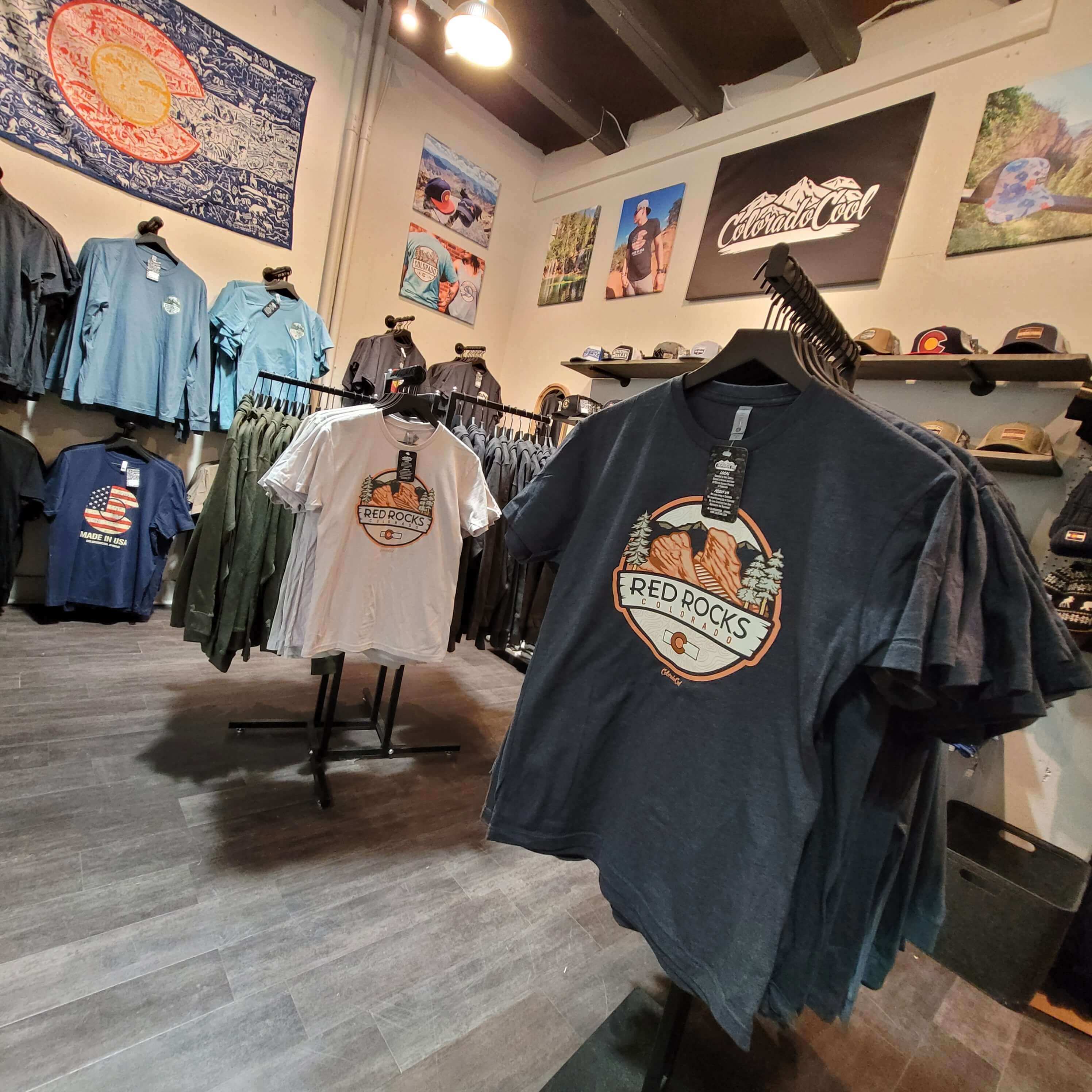 Red Rocks T-Shirt - Charcoal