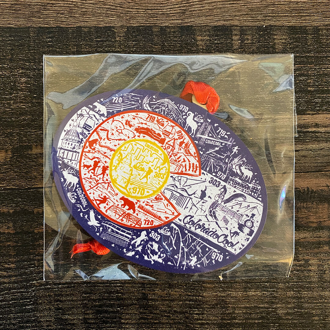 Landmark CO Flag Ornament