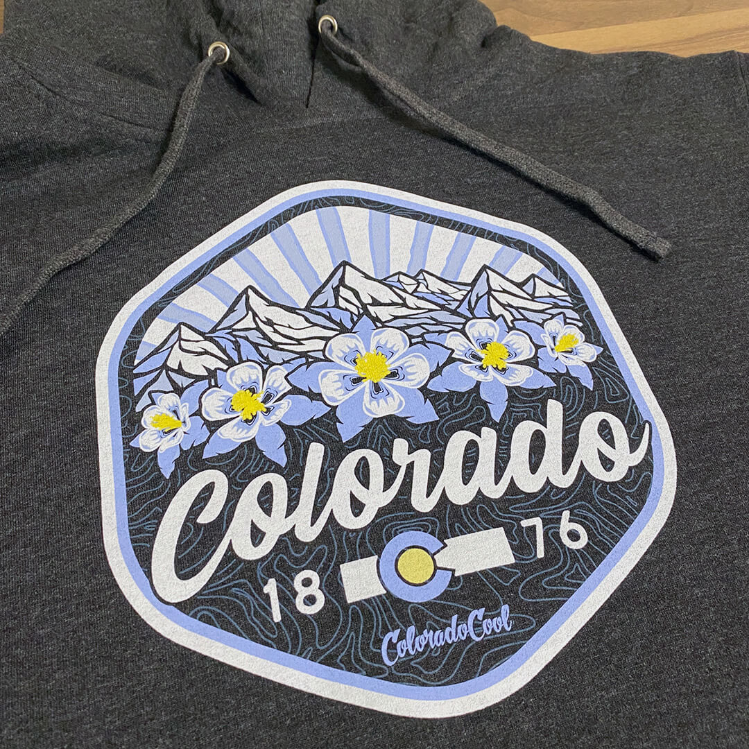 Mountain Bloom Hoodie - Women's - Charcoal