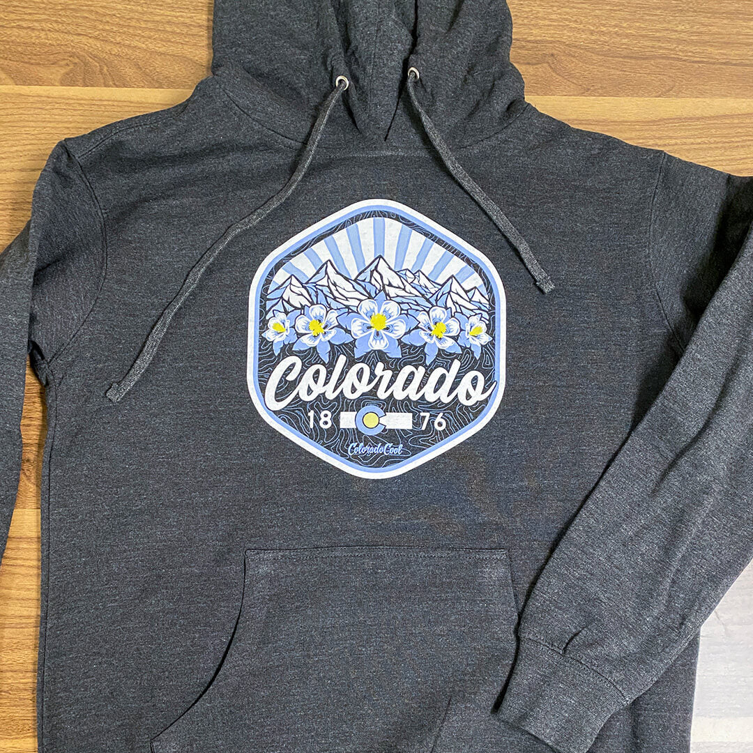 Mountain Bloom Hoodie - Women's - Charcoal