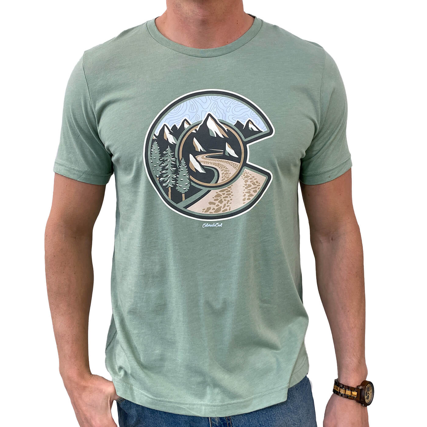 Mountain Pass T-Shirt - Sage