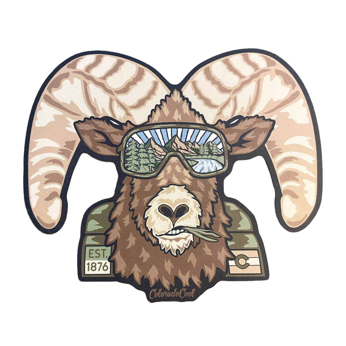 Ram Colorado Sticker