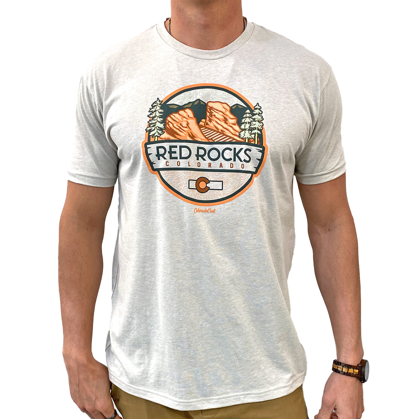 Red Rocks T-Shirt - Sand